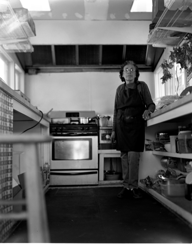 Mama's Kitchen. Taken with a 4X5 Film camera.